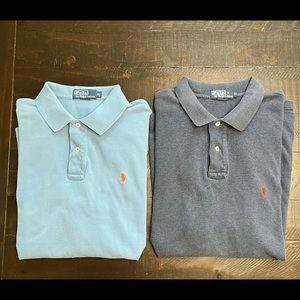2 RALPH LAUREN POLOS. Come from smoke free home.
